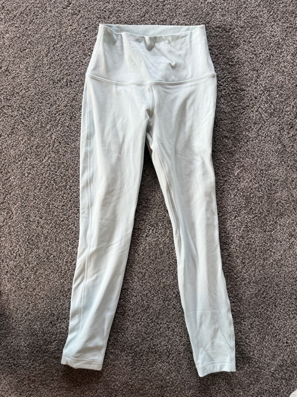 Lululemon High-Waist Align Icy Blue Leggings